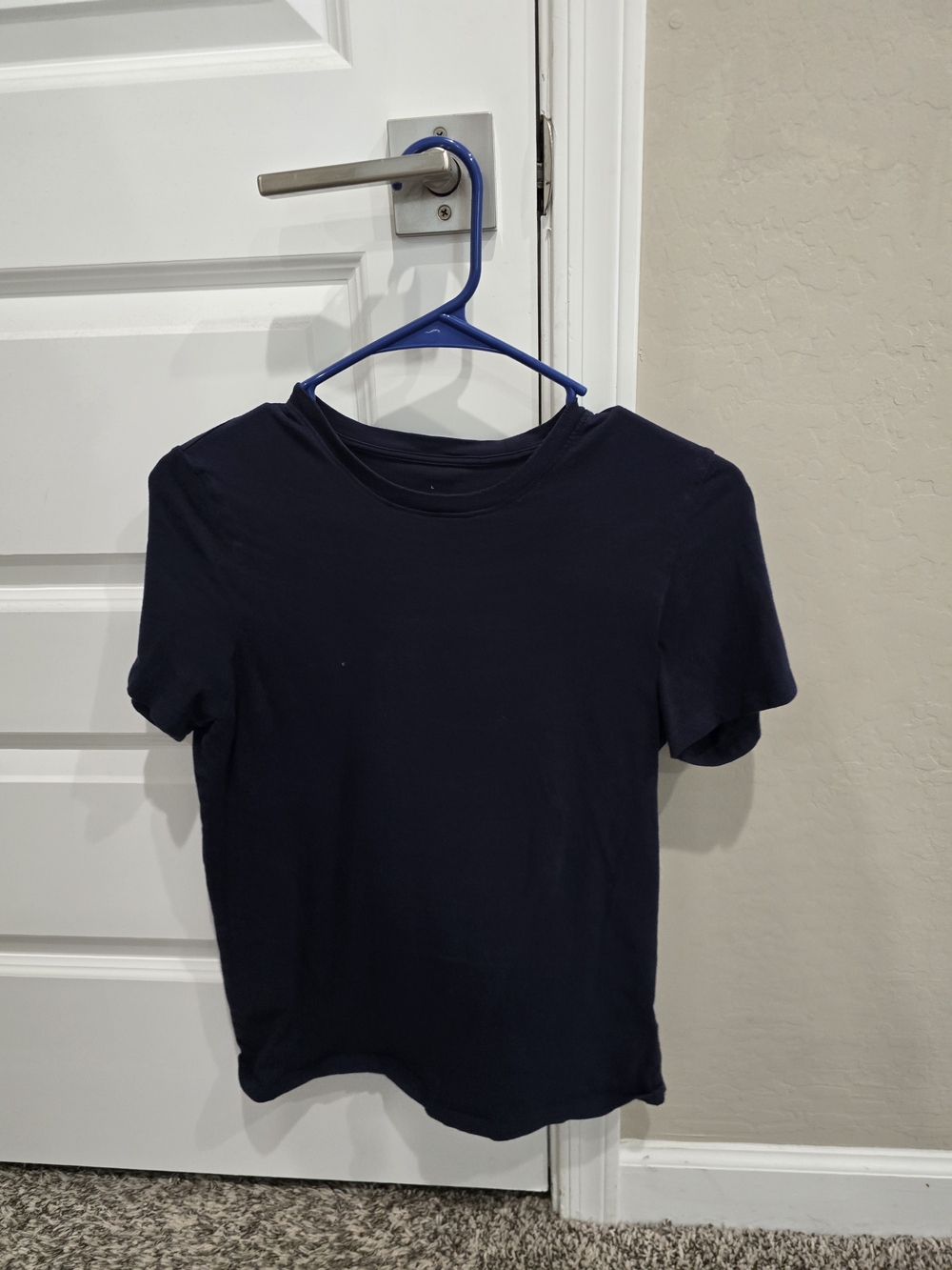 Everlane Navy Short Sleeve Crewneck Tee